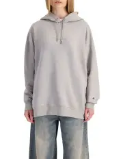 [Champion] Script Tonal Hoodie in Castle Wall Grey