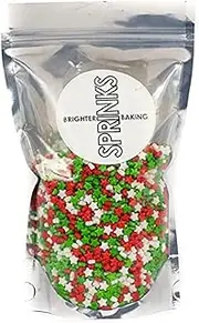 Sprinks I'm A Little Star Sprinkles 500g | Star Shaped Topping for Cake Decorating | Cupcakes | Cookies | Brownies | Desserts | Crunchy Candy | Sweet Addition to Treats