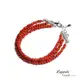 大東山珠寶 輕奢專屬系列 璀璨婚禮 頂級天然全紅珊瑚手鍊