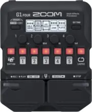 ZOOM G1 FOUR Guitar Multi-Effects Processor w/ Tracking NEW
