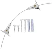 Gadpiparty Earthquake Straps for Furniture Baby Proofing Wall Anchors Set of 1 Sturdy Stainless Steel for Cabinet Bookshelf Safety