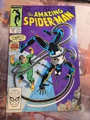 AMAZING SPIDER-MAN #297 High Grade 9.4+ DOC OCK, BLACK COSTUME!! 1987