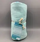 Pottery Barn Kids Tie-Dye Stripe Beach Towel Pale Aqua Blue 32" X 64" #256E