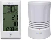 Rain Guage with Indoor/Outdoor Temperature