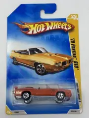 Hot Wheels 2009 New Models Orange ‘70 Pontiac GTO Convertible #29 A12