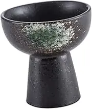 ROMISBABA Beautiful Ceramic Party Dessert Serving Bowl High Base Trifle Cup Versatile for Home Office Events