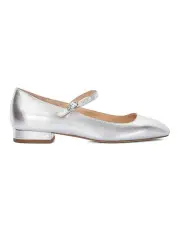 [Dune London] Habbs Mary Jane Shoes in Silver