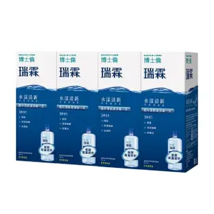 博士倫 瑞霖水漾清新多效保養液4瓶(500ml/瓶)