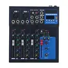 F4 4CH Professional Audio Mixer Mixing Console w/ Bluetooth USB Recording ot25