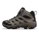 Merrell 登山鞋 Moab 3 Mid GTX Wide 寬楦 女鞋 棕色 防水 【ACS】 ML035816W
