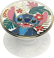 PopSockets Phone Grip with Expanding Kickstand, Lilo & Stitch - Enamel Stitch