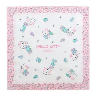 【SANRIO 三麗鷗】棉質便當包巾三入組 棉質餐巾組 Hello Kitty