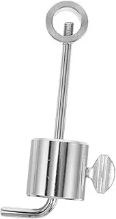KITANDOVE Stainless Steel Spit Weight Accessory for Outdoor BBQ Rotisserie Spit Stopper Tool for Uniform Cooking Portable Grill Component for Effortless Setup and Convenient Use