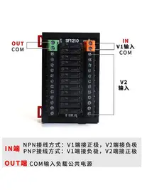 在飛比找Yahoo!奇摩拍賣優惠-繼電器模組臺控繼電器模塊模組24V5V12VPLC放大板4/