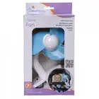 Dreambaby Stroller Pram Clip On Fan Blue Baby Foam Fins Portable Battery Dream