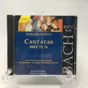 BACH: CANTATAS, BWV 75, 76 NEW CD
