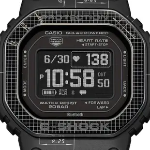 【CASIO 卡西歐】G-SHOCK 40周年塗鴉藝術風格電子錶(DW-H5600EX-1)