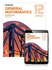Pearson General Mathematics Queensland 12 Student Book with eBook by Geoff Phill