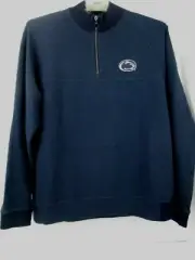 Tommy Bahama Penn State Reversible Pullover Mens 1/4 Zip Training Size M NWT