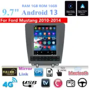 9.7'' Android 13 1GB＋16GB Car Stereo Radio Navi GPS For Ford Mustang 2010-2014