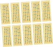 Yardwe 20pcs Ukulele Scale Stickers Durable Fingerboard Guide for Beginners Sweat Recognition present for Ukulele Starters