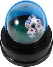 TOYANDONA Dice Cup Automatic Roller Bar Dice Shaker Set for Ktv Party Games Accessory