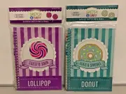 SET OF 2 SKETCH & SNIFF - SCENTED SKETCH PAD & PENCIL LOLLIPOP & DONUT NEW NIP