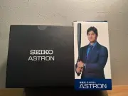 Seiko Astron SBXC129 BIOHAZARD Chris Worn Model Shohei Otani Bobblehead Set