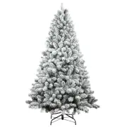 Christmas Tree for Home Decor with 350 Branches, Premium Artificial Snow 4.92 ft