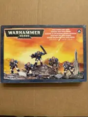 Warhammer 40k Space Marines Scouts Squad NOS Games Workshop Rare OOP Plastic