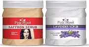 Lavender Scrub 500ml with Saffron Scrub 500ML