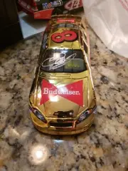 Dale Earnhardt jr 2008 Autographed Father's Day/Budweiser Gold 1/24 Diecast