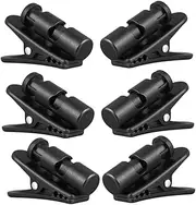 GRADENEVE 6PCS Earphone Wire Clips Rotating Cable Management Clips for Headset Cords Clothing Hooks for Neat Organization and Tangle Use for Multiple Wires