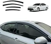 OAD4X4 Weathershields Compatible with Toyota Camry 2024-Onwards, Weather Shields Window Visors Wind Deflectors Sun Rain Guard 4PCS Set