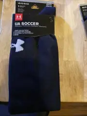 Under Armour Soccer Over The Calf, Black, Size Shoe Size: Mens 8-12, Womens 9 eC