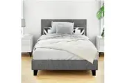 Artiss Bed Frame King Single Size Grey NEO