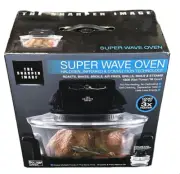 SUPER WAVE OVEN 1300W 16 Quat Halogen Infrared & Convection Technology - NEW
