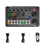 F998 Versatile Sound Card For Win/Mac OS/Android/IOS Wide Compatibility