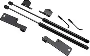 2x Car Styling Front Hood Bonnet Modify Gas Struts Lift Support Damper ，Compatible With Jeep Wrangler JK 2007-2017 Gas Shock