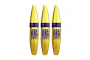 3 x Maybelline Colossal Big Shot Volum' Express Mascara 9.7mL - 223 Blackest Black