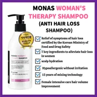 在飛比找蝦皮購物優惠-[MONAS] 婦女的防脫髮療法頭皮洗髮水 Minoxidi