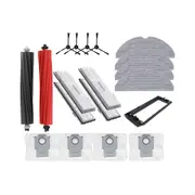 For S8 Plus S8+ S8 Pro Ultra Robot Vacuum Main Side Brush Mop Hepa Filter Dust Bag Brush Cover Acce