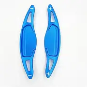 Car Steering Wheel Shift Paddles for K&ia Stinger Car Steering Wheel Shift Paddle Shifter Car Accessories Tools Car Steering Wheel Paddle Shifter Extension Shift Aluminum Alloy HTEOPOEKFR(Blue)