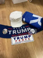 Official Trump Maga Hat, Flag And Merch