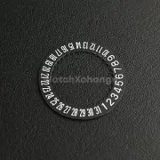 Black White Date Disk Wheel for NH36 NH35 Movement Date@6 o'clock Position