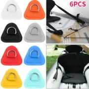 6PCS Marine D Ring Pad Patch for PVC Inflatable Boat Raft Dinghy Surfboard