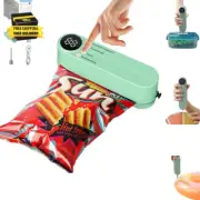 3 in 1 Cordless Mini Vacuum Sealer Rechargeable Bag Sealer for Food Storage with