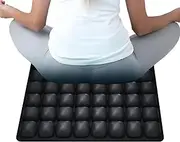 Small Foldable Seat Cushion - Gel Seat Cushion for Support and Flexibility | Portable Sitting Pad | Lightweight Anti-Slip for Couch, Airplane, Camping, Wheelchair, Driving, Workplace