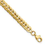 7.5 Inch 14K Polished Fancy Link 7.5In Bracelet