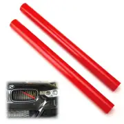 Red Behind Kidney Grille V-Bar Decoration Cover Trims For Gxx 5 6 Series X3 X7 (for: BMW)
